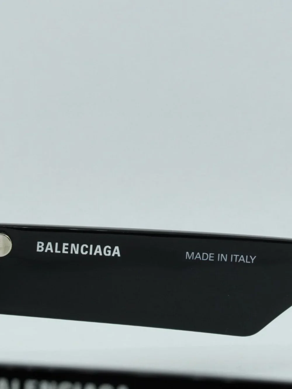 Balenciaga BB0106S 001 Cat Eye Sunglasses - Black / Grey